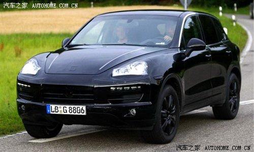 加入LED車燈 2010款保時(shí)捷卡宴諜照曝光 汽車之家