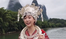 【三等獎(jiǎng)】拋繡球、唱山歌......泰國博主漓江變裝體驗(yàn)民俗