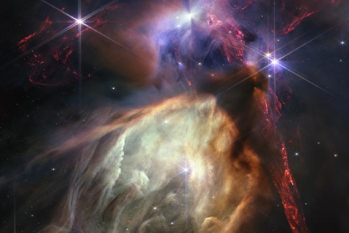 來(lái)自宇宙的多巴胺配色！NASA公布恒星誕生圖像